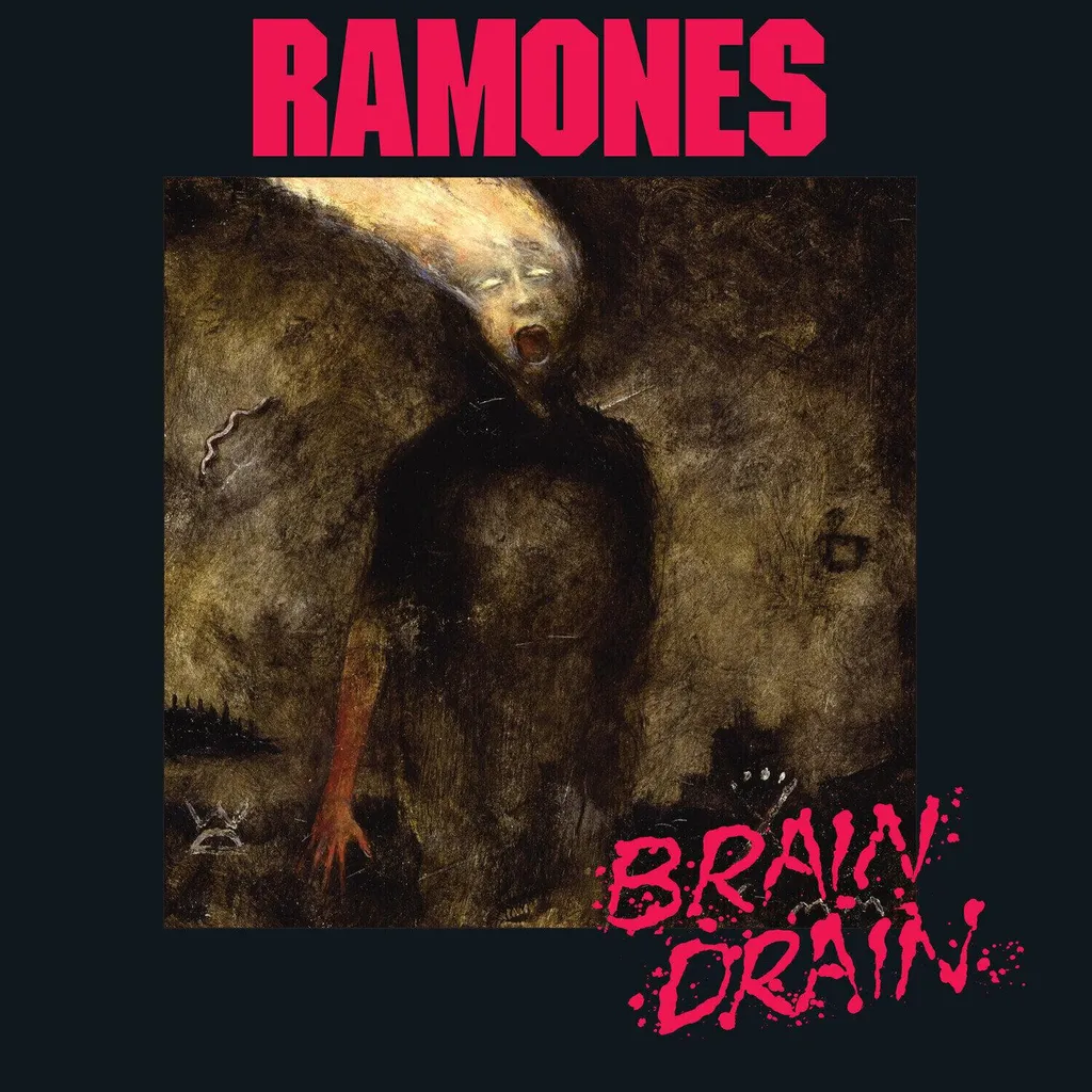 Ramones Brain Drain LP Vinyle 12" - Son Haute Fidélité et Pochette Originale