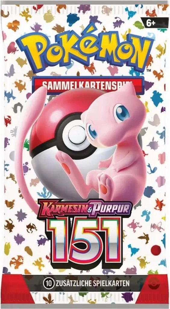 Pokémon Karmesin & Purpur 151 Booster - Deutsch Produktbild 