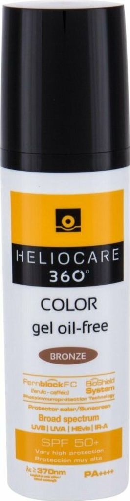 Heliocare 360o Color Gel Oil-Free Spf50 Bronze 50ml