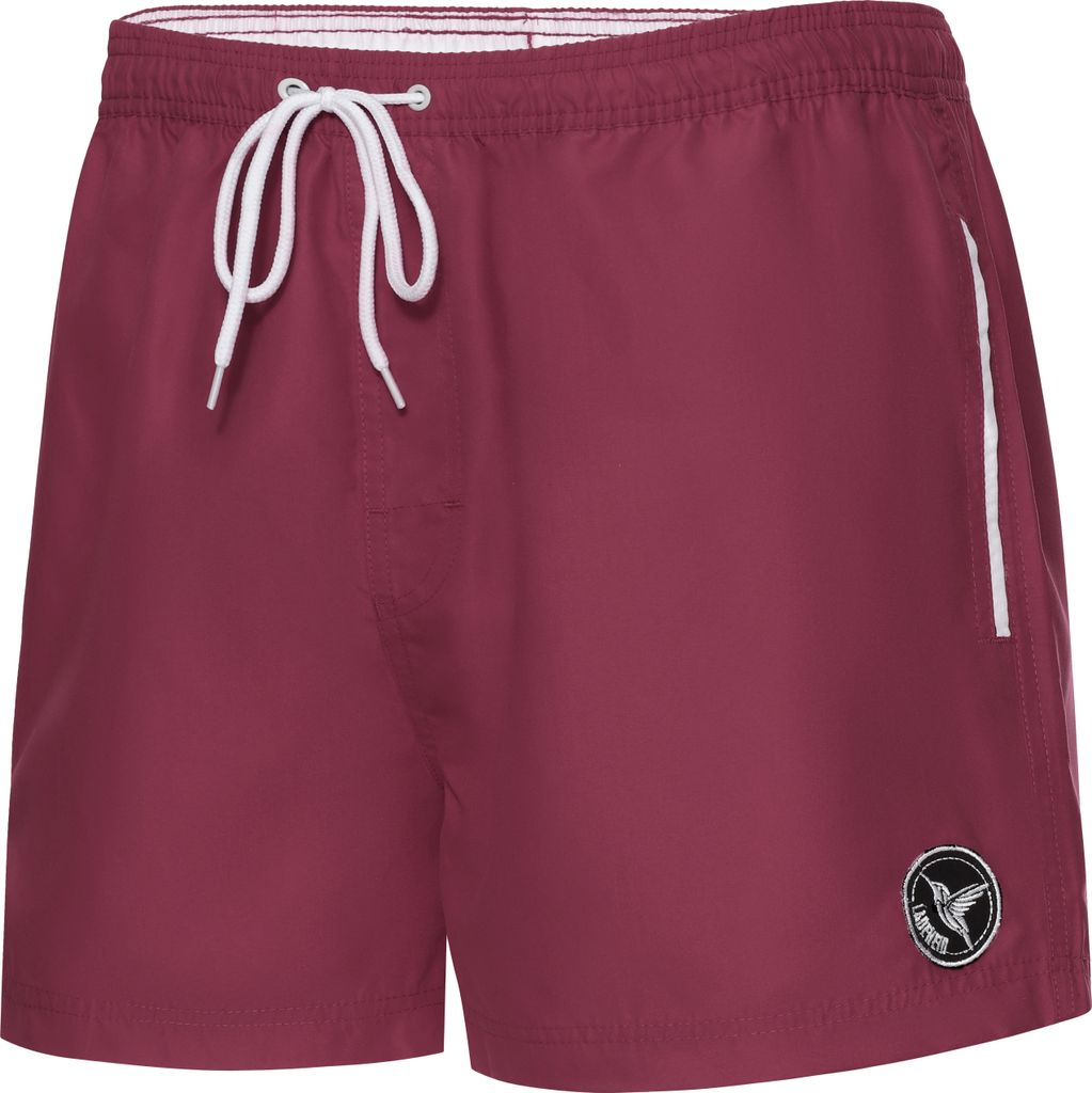 Ladeheid Herren Badehose Badeshorts Beachshorts Schwimmhose LA40-199 (Burgund, M)