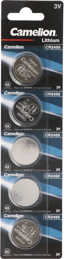 Bateria litowa Camelion CR2450 w praktycznym zestawie 5 Zdjęcie produktu 