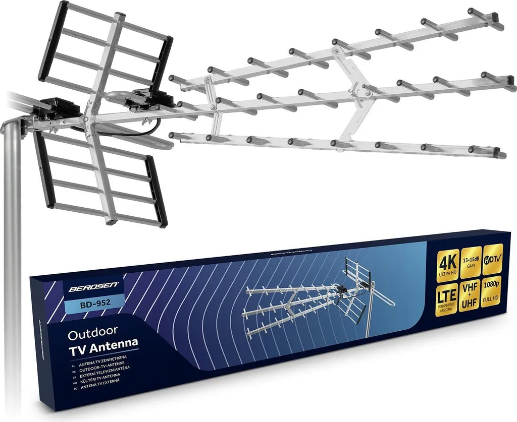 Migliore Antenna Esterna TV 4K Ultra HD | DVB-T2 Direzionale 2026