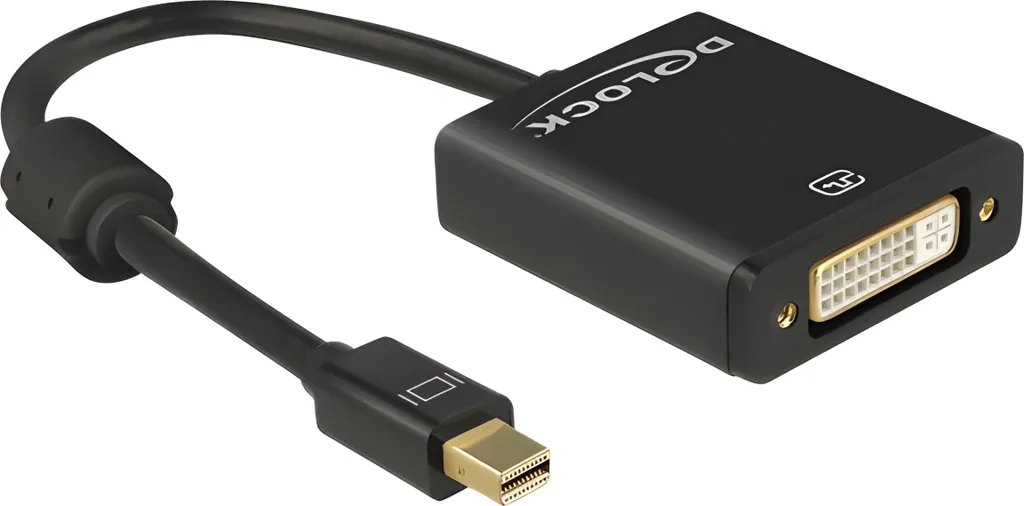 Adaptateur Mini DP vers DVI 4K pour Brancher un Second Écran sur Laptop