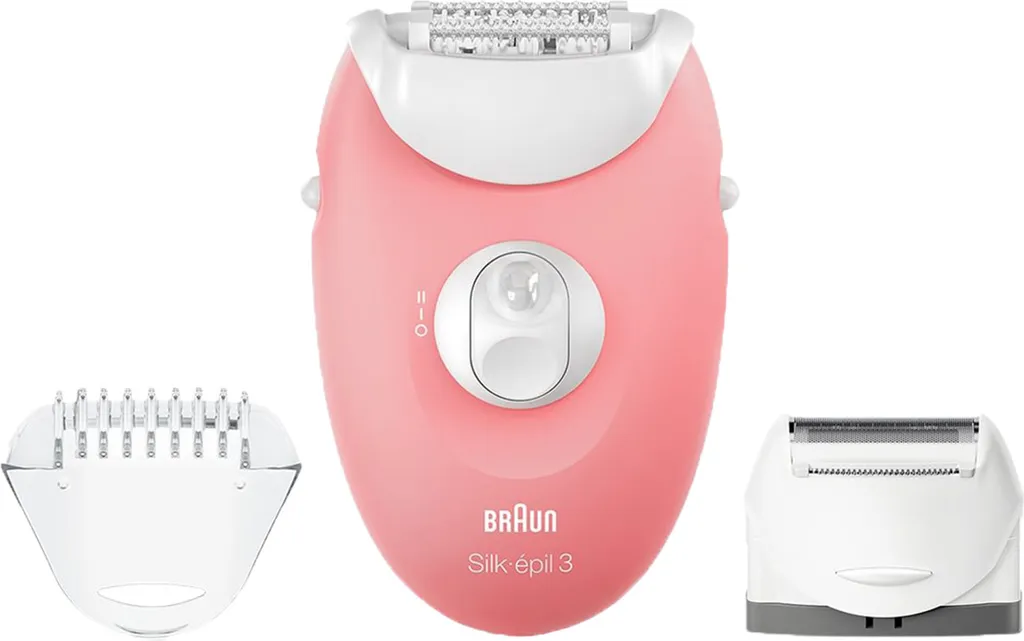 Coffret Braun Silk-épil 3 : Épilation Parfaite et Soin du Corps Flamant