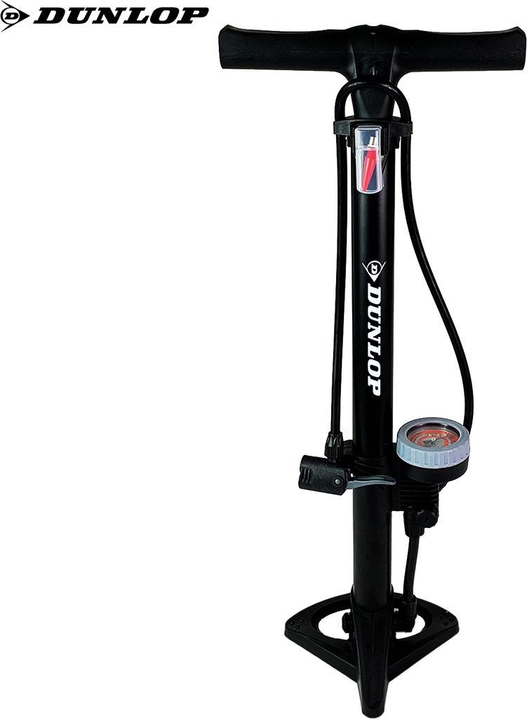 Dunlop Floor Pump Bike & Car - Z manometrem - Solidna Zdjęcie produktu 