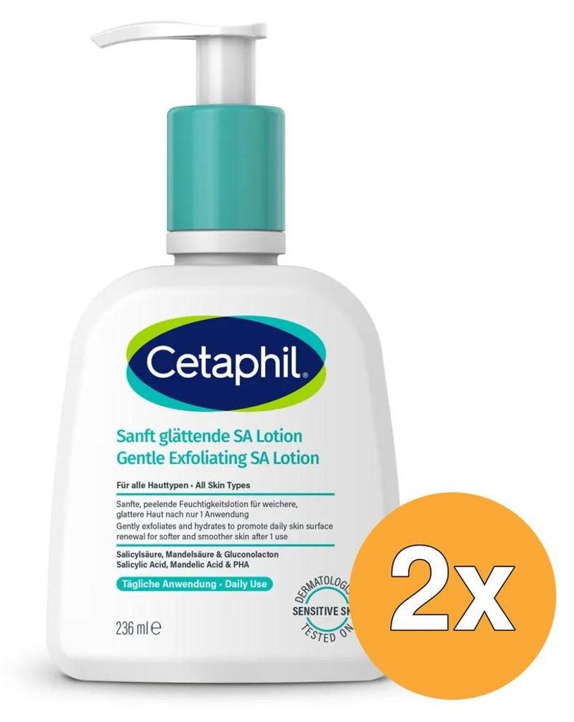 2x Cetaphil Sanfte Peeling-Lotion (237 ml) Produktbild 