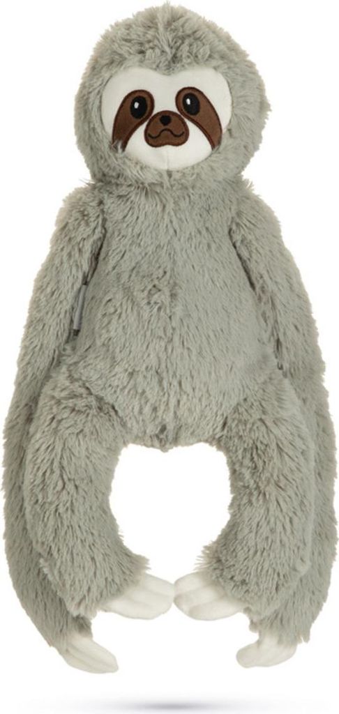 Beeztees Faultier Mees - Hundespielzeug - Plusch - grau - 40x20x9 cm