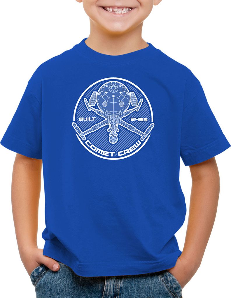 style3 Comet Crew Kinder T-Shirt future anime raumschiff captain