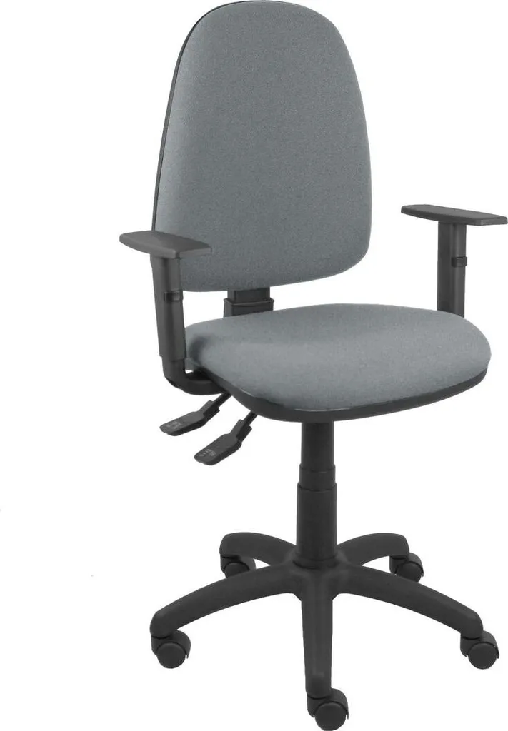 Chaise S Bali Grey Ayna avec accoudoirs réglables pour bureau ergonomique