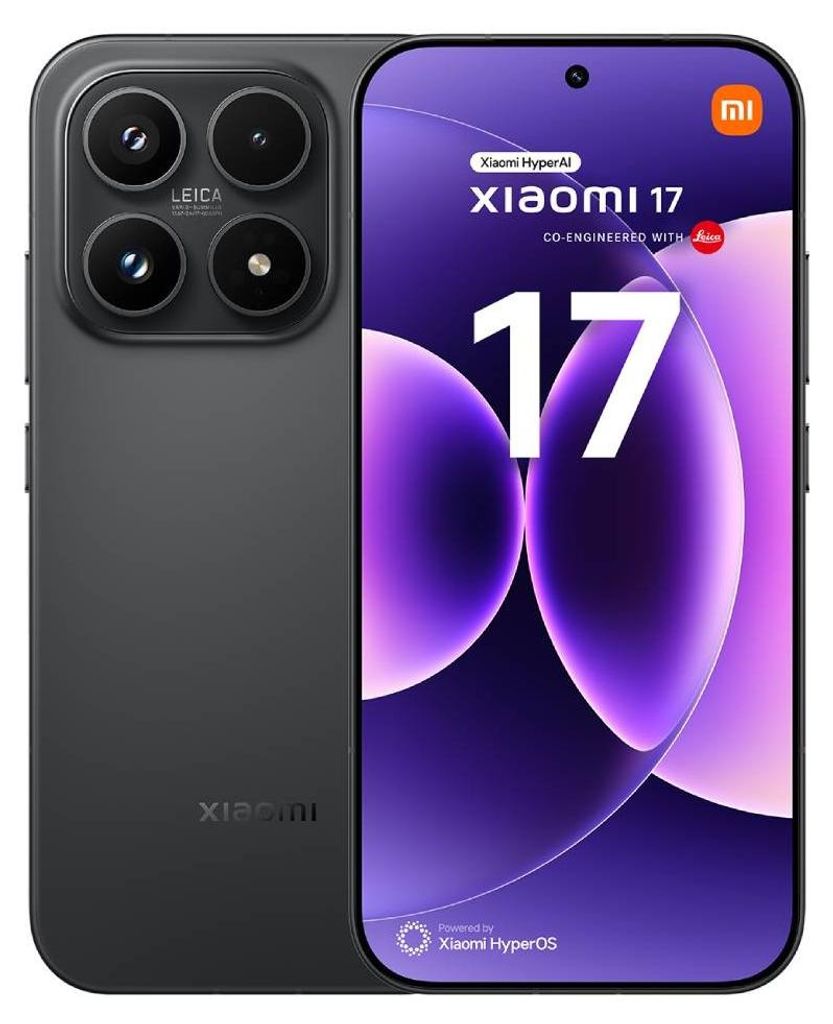 Xiaomi 17 5G Dual Sim 12GB RAM 256GB - Black Image du produit 