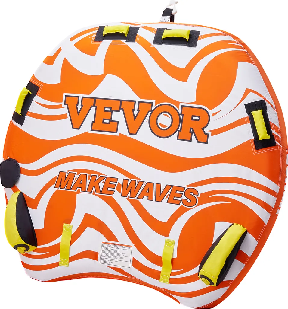 Gommone Trainabile VEVOR 2 Posti: Nylon 840D e Pinne Laterali