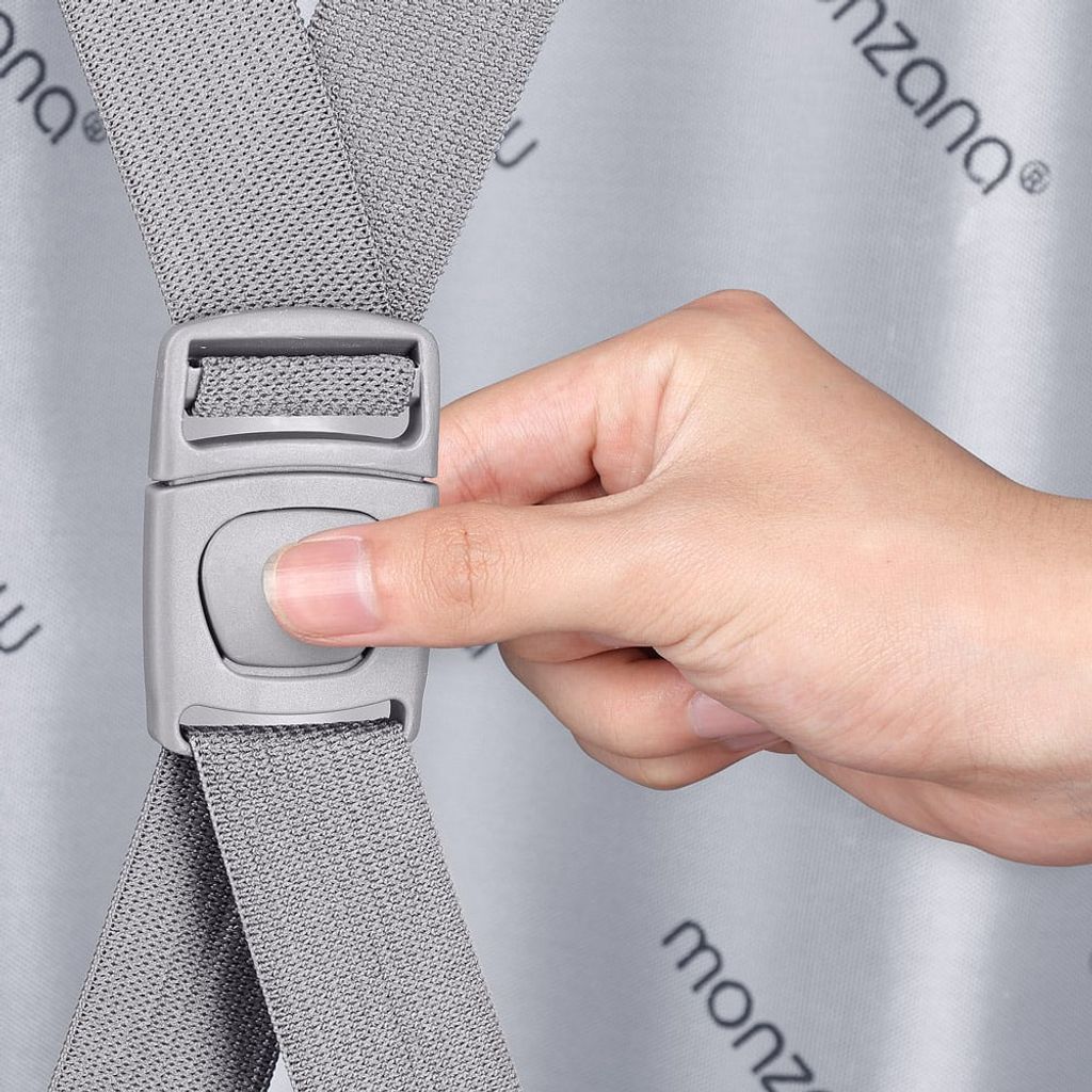 MONZANA® Koffer Handgepäck ABS HardCase Gehäuse gummierte Produktbild 18