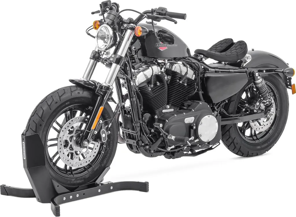 Selle solo confort anti-vibration pour Harley Sportster Forty-Eight 48 - 5
