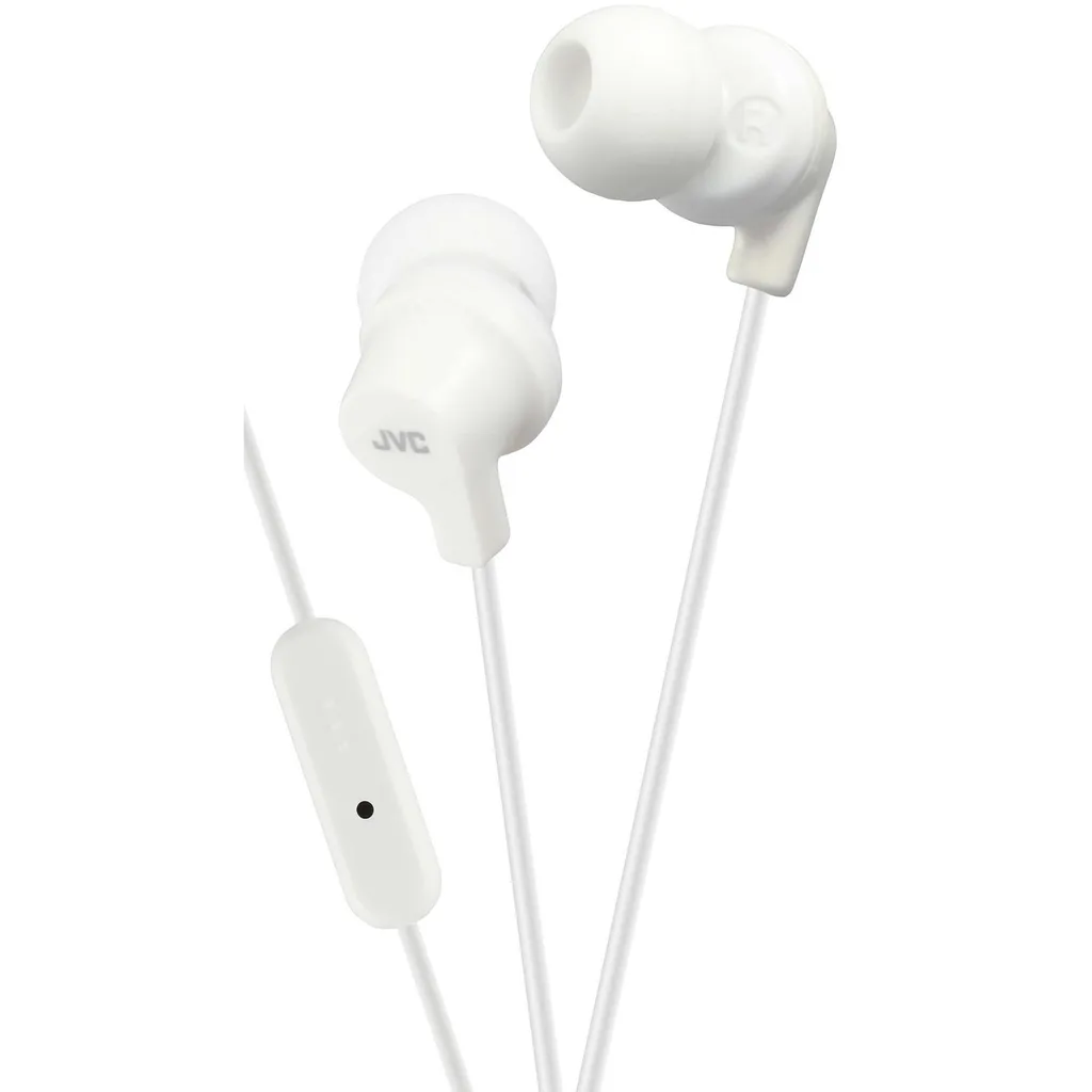 JVC HA-FR15 Casque Intra-auriculaire avec Microphone et Télécommande Blanc - 2