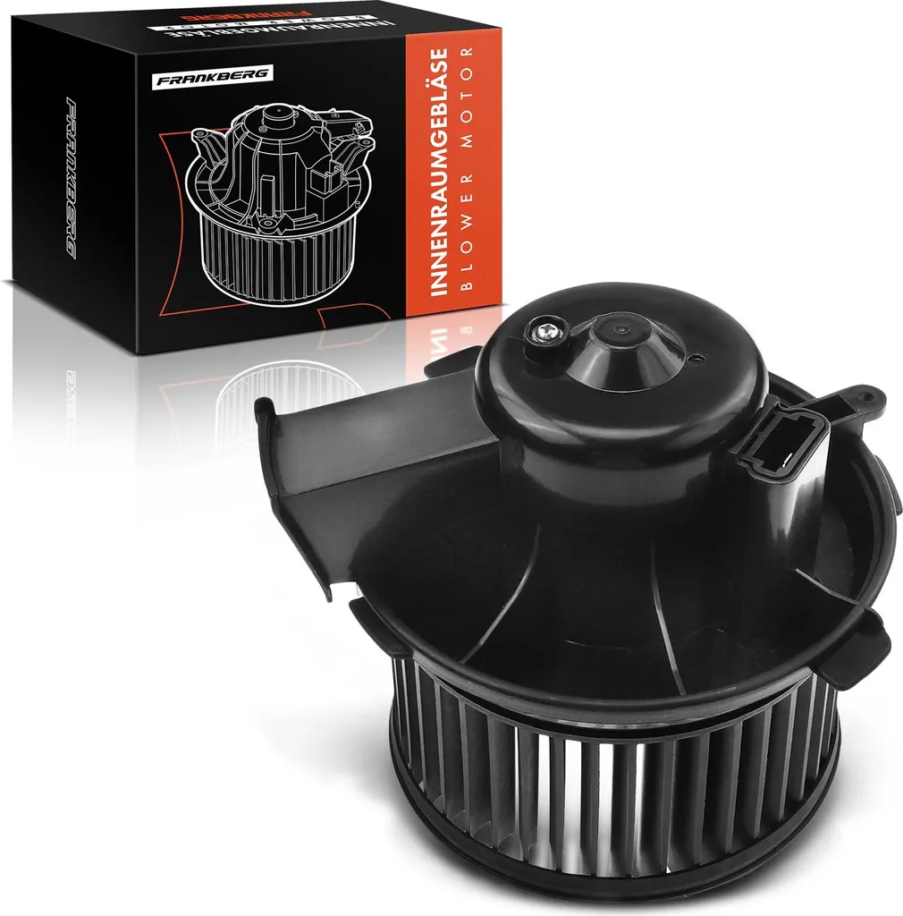 Moteur de ventilation 12V silencieux pour Peugeot 206 et Xsara Picasso