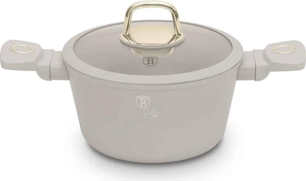 Pentola con coperchio, 20 cm, Berlinger Haus, BH8070 Sahara
