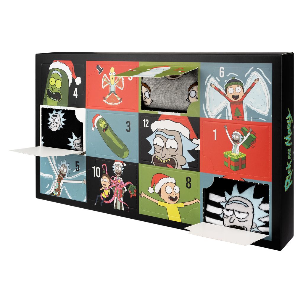 Adventskalender socken Rick & Morty Lustige Herrensocken Produktbild 6