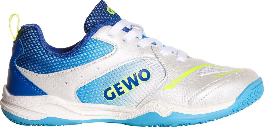GEWO Tischtennis Schuh Junior Flex weiß/blau 31