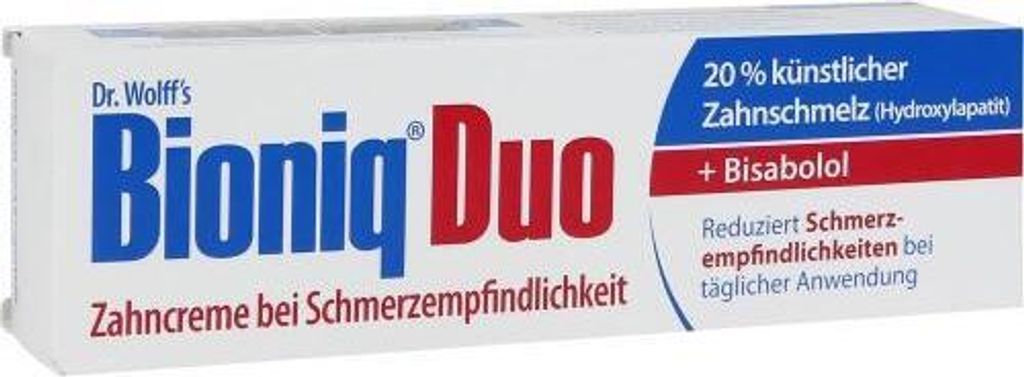 Bioniq Zubní pasta Duo Protection pro citlivé zuby, 75 ml Obrázek produktu 