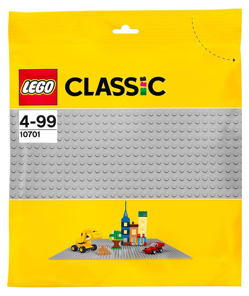 LEGO® Classic Grigio Tavola da costruzione, 10701 Immagine del prodotto 