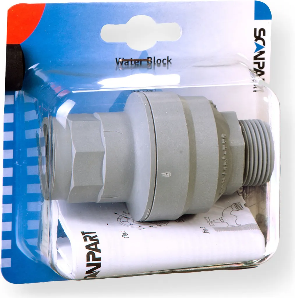 Scanpart bloc d'eau de sécurité anti-débordement réglable de 5 à 50l