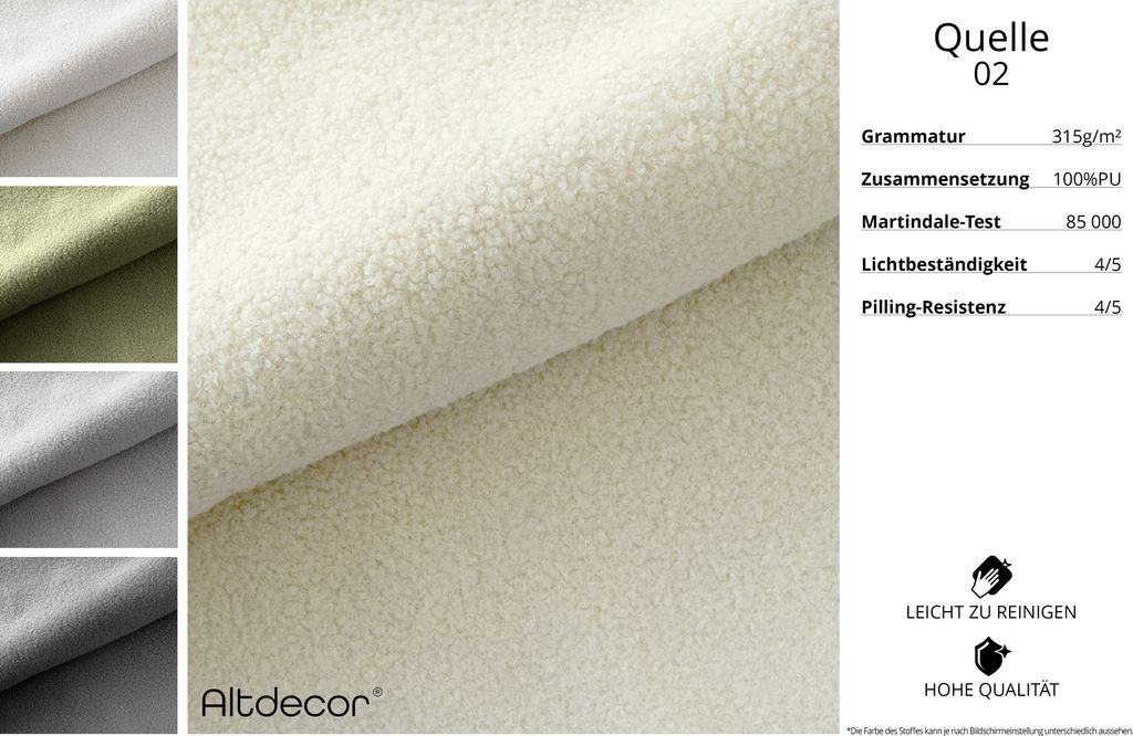 ALTDECOR Polsterbett mit Bettkasten - AMEA-Z 140x200 Beige - Bett mit Kopfteil, Boxbett ohne Matratze, Doppelbett mit Stauraum