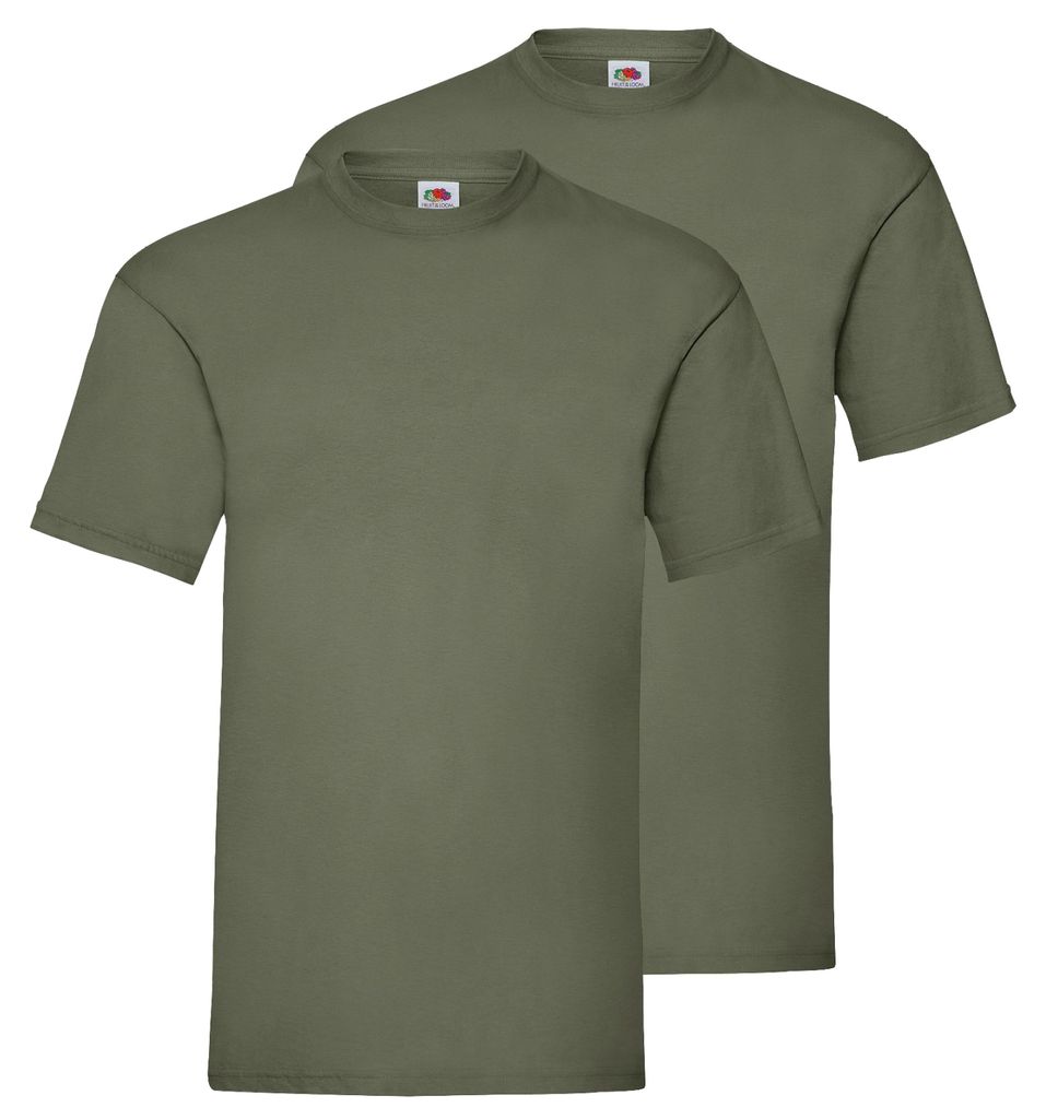 Doppelpack Fruit of the Loom Valueweight T-Shirt + GRATIS Produktbild 