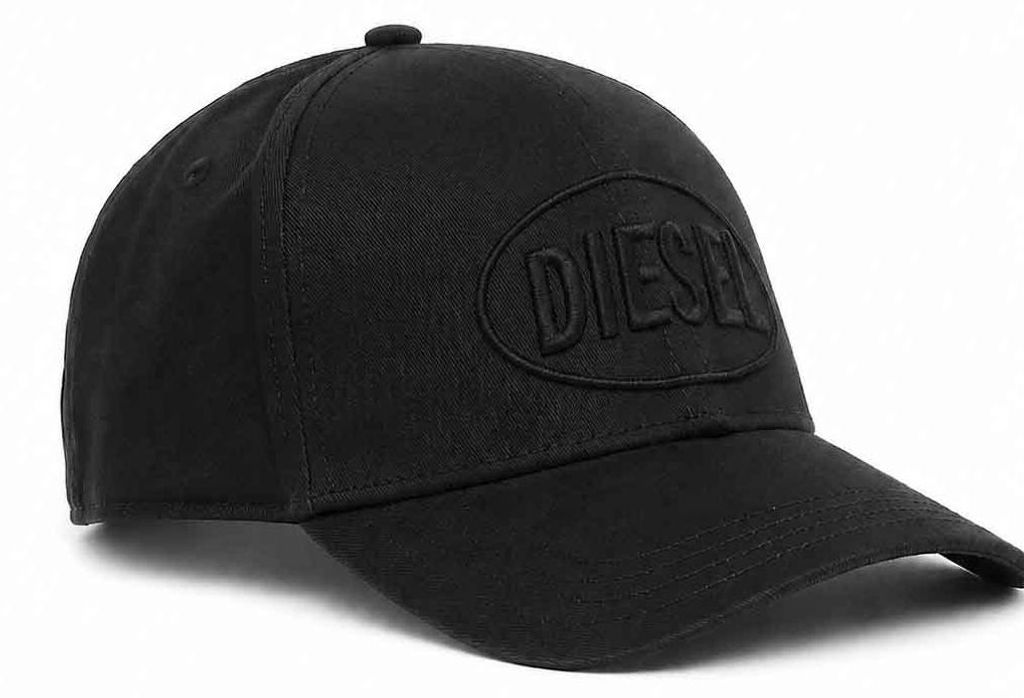 Diesel Damen und Herren Baseball-Cap "NEW-CAP-D" Schwarz #21