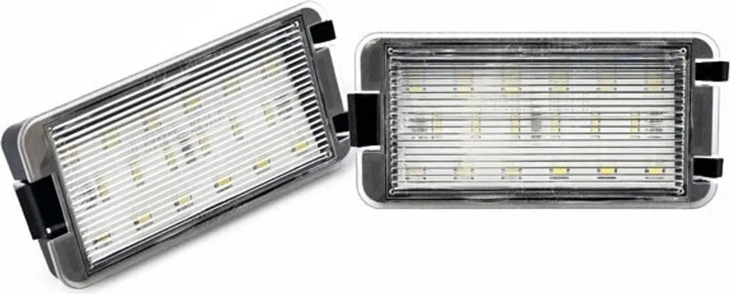 Coppia Luci LED Targa Seat Altea Cordoba Leon Arosa 6K 6L 1M