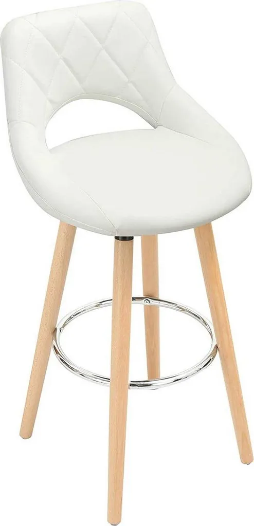 Chaise de bar Confortable avec Dossier pour Finir les Mal de Dos