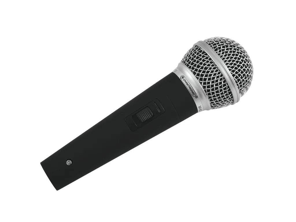 Microfono Omnitronic M-60 Dinamico per Canto e Strumenti - 13000445