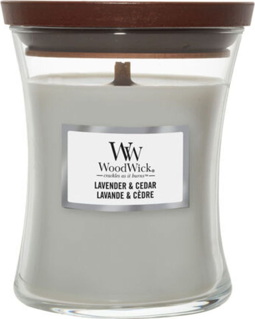 WoodWick Lavender & Cedar, andere, Grau, Transparent, Produktbild 