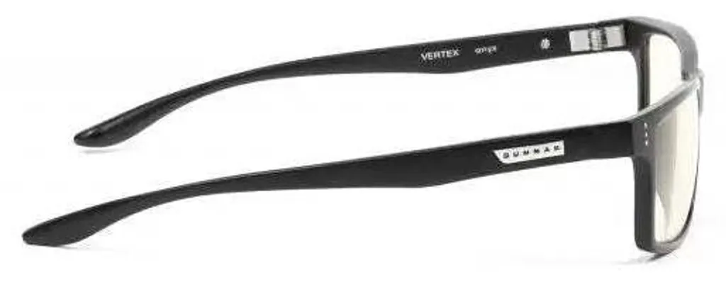 Lunettes Gunnar Vertex Onyx Clear Ultra-Légères et Anti-Scintillement