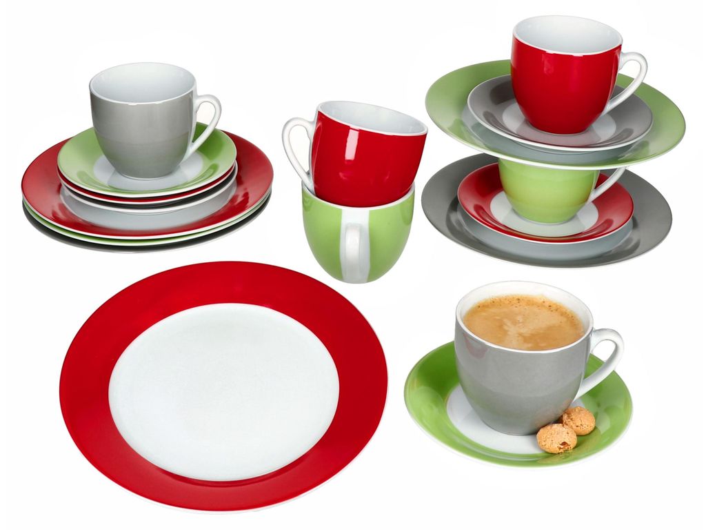 18-częściowy serwis kawowy Variant Trio porcelana 6 osób Zdjęcie produktu 