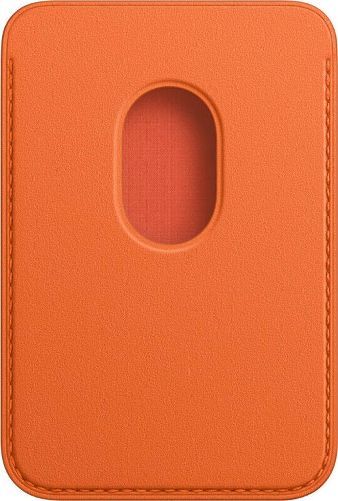 iPhone Leather Wallet with MagSafe - Orange Obrázek produktu 