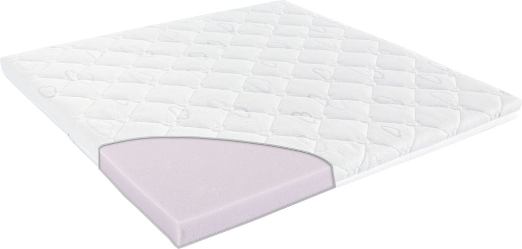 tiSsi Matratze für das Laufgitter Moritz 85x89 cm Weiß
