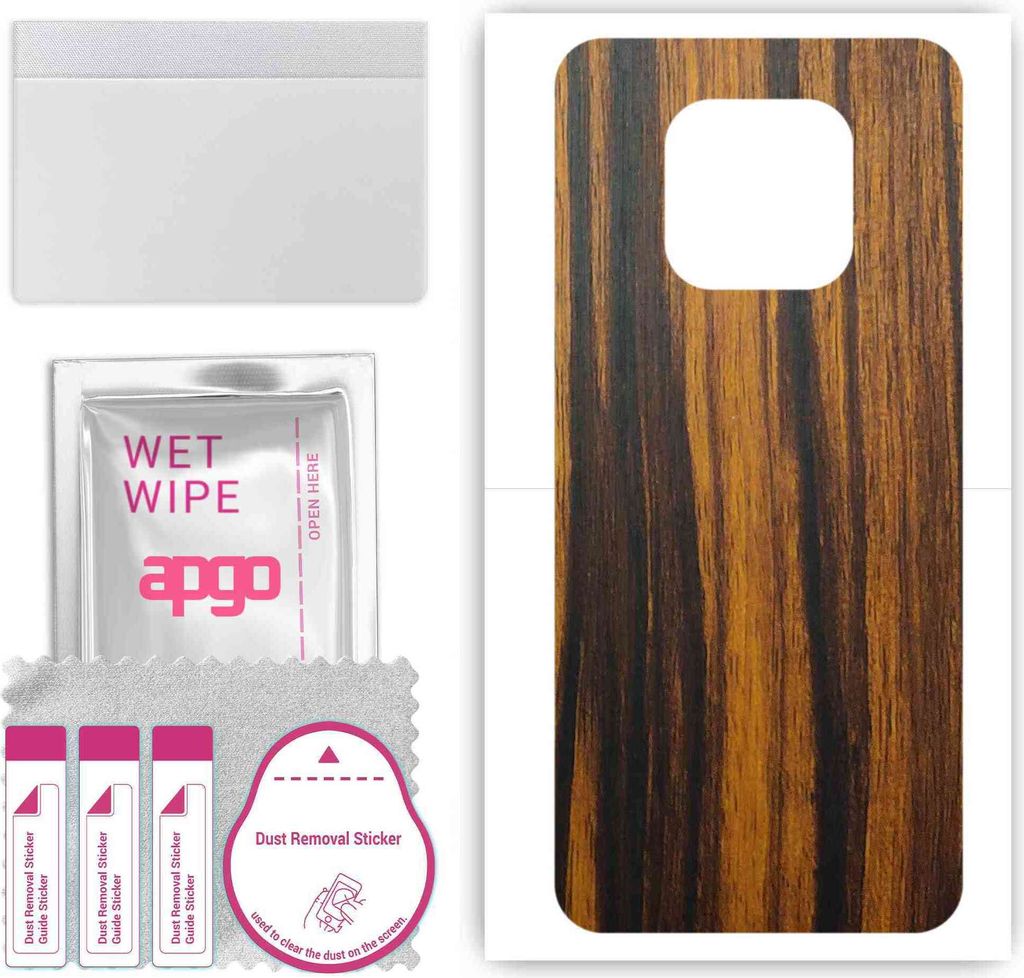 apgo Rückseite Schutzfolie, Skin, kompatibel mit Honor Play5 VITALITY, Hinten Displayschutzfolie aus Vinylfolie, kratzfest, einfache Montage - Tig...
