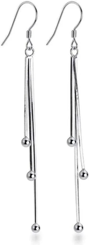Boucles d'oreilles en argent sterling 925 hypoallergénique - Modèle Éclat