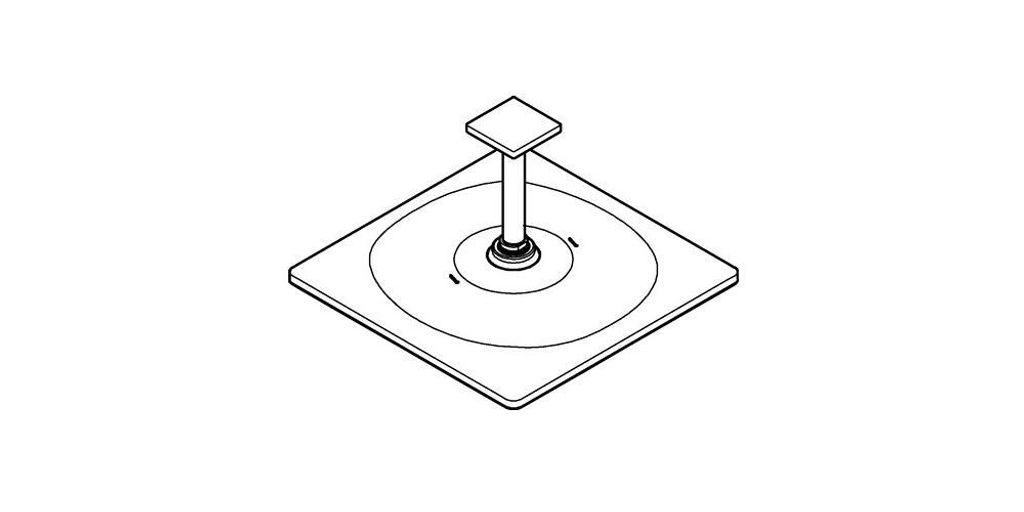 GROHE Rainshower Mono 310 Cube, Stahl, 1 Stück(e) Produktbild 
