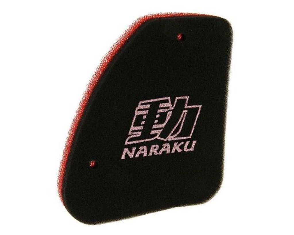 Luftfilter Einsatz Naraku Double Layer für Peugeot Buxy, Trekker, Speedfight mit stehendem Motor