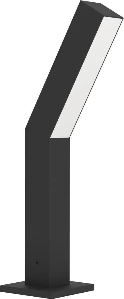 Borne LED Noire Eglo Ugento 36 cm : Éclairage Anti-Éblouissement Jardin