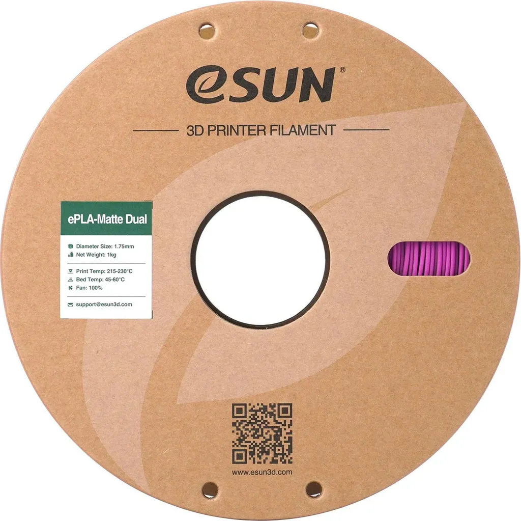 eSUN ePLA-Dual Verde Rosa per Cosplay | Filamento 3D Opaco 1kg