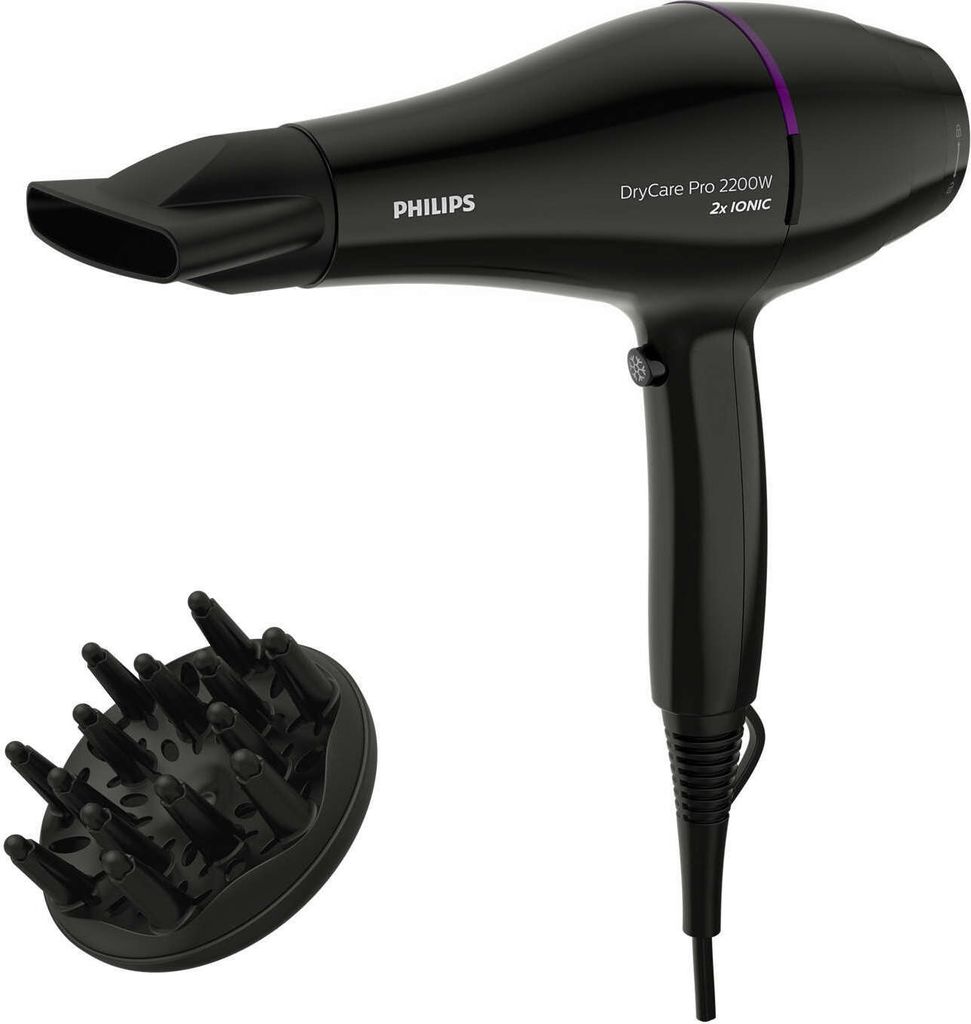 Philips DryCare BHD274/00 Pro Haartrockner, AC, 36,11 m/s, Produktbild 