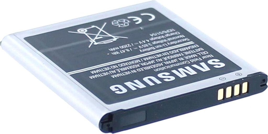 Original Akku für Samsung EB-BG388BBE | 3.7 Volt | 2200 mAh | 8.14 Wh Li-Ion Akku