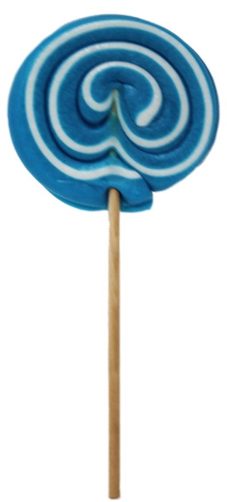 Spiral Lolly Boy blau weiß großer Lutscher mit Produktbild 