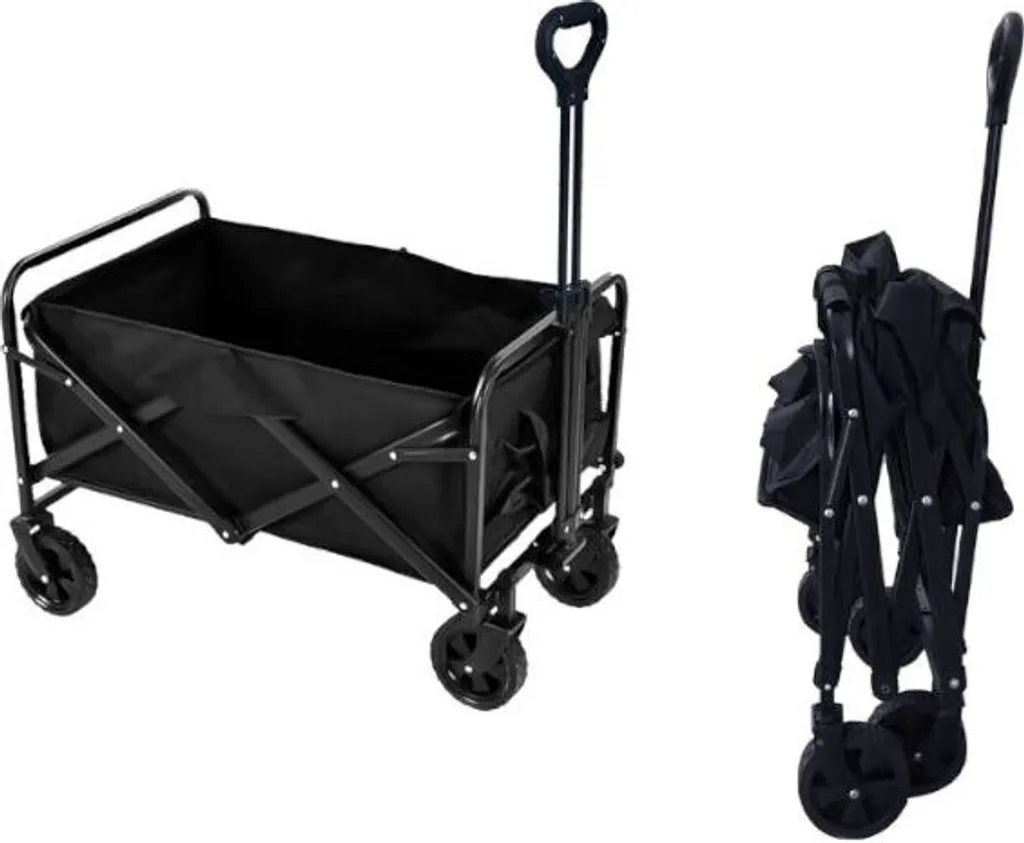 Chariot transport 160 litres pliable Kraft & Dele KD3089 structure acier