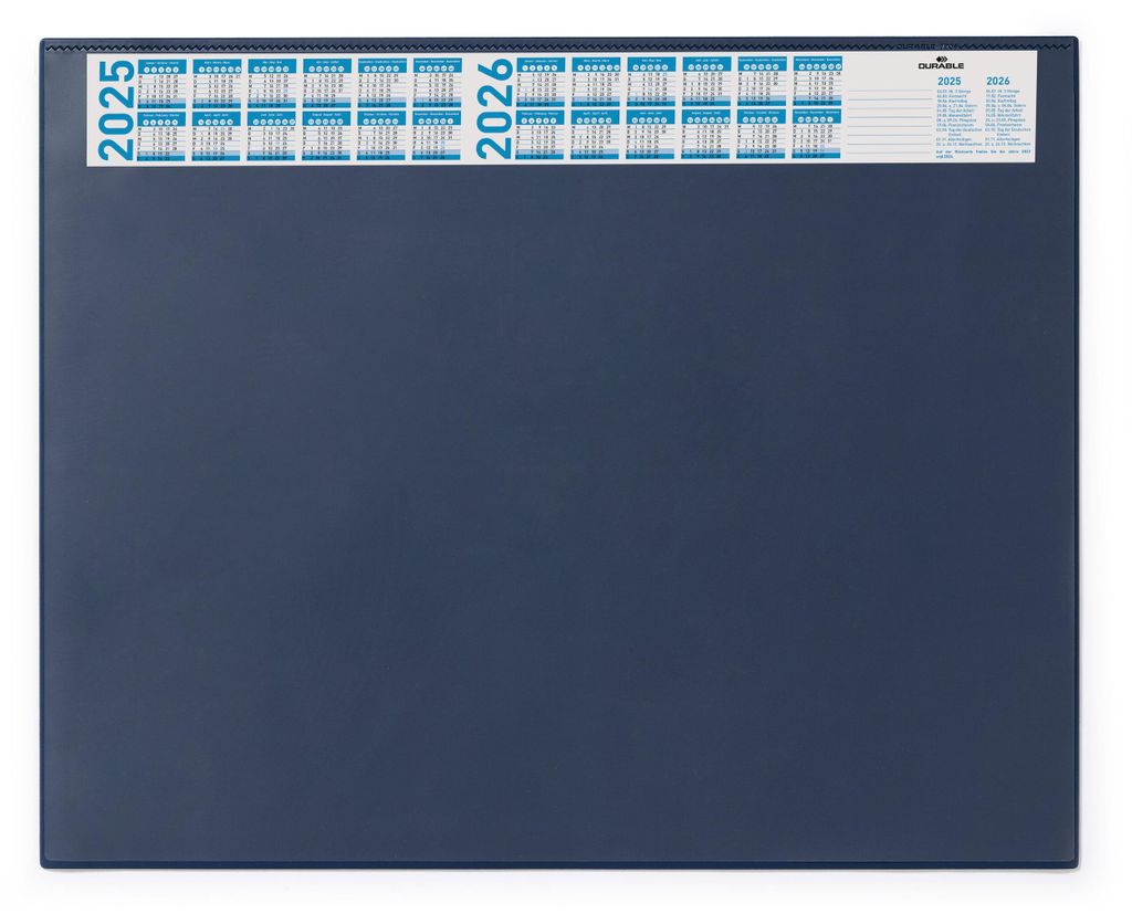 DURABLE Schreibunterlage 650x520 mm, 720407 dunkelblau Produktbild 