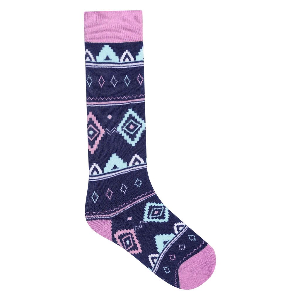 Dare 2B - Skisocken Nahtlos für Kinder RG10090 (23 EU - 25 EU) (Orchidee/Dunkel-Jeansblau)