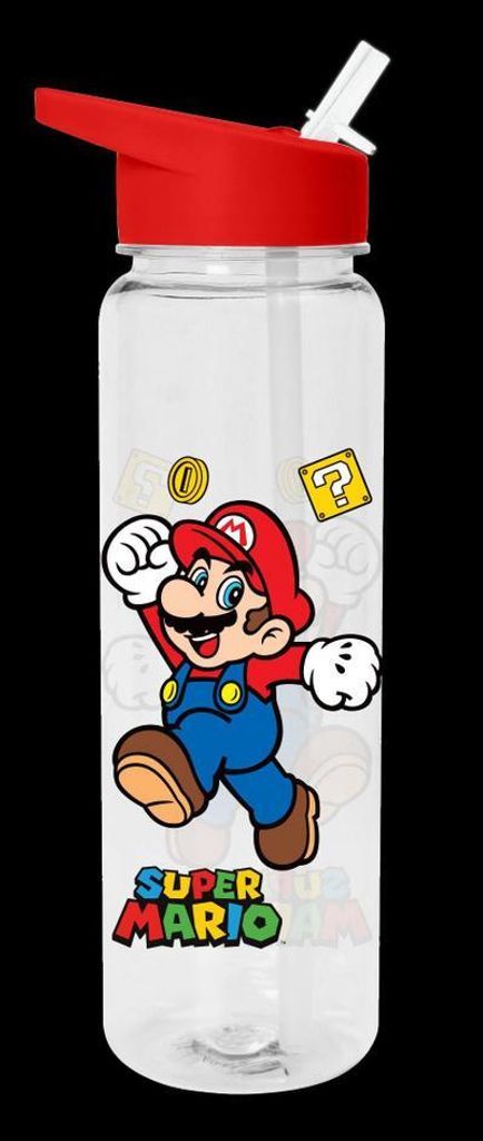 Super Mario (Jump) 25oz/700ml Plastic Drinks Bottle Produktbild 