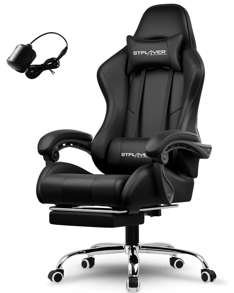 Siège gaming ergonomique GT800A idéal pour le télétravail et le repos